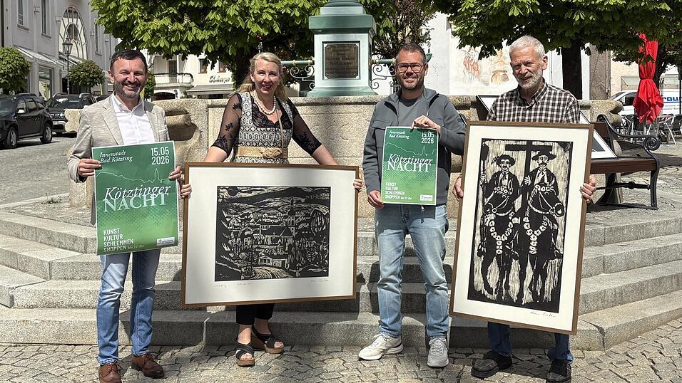 Markus Hofmann, Carola-Höcherl Neubauer, Nino Ardolic und Franz Zimmerer stellten das Programm für kommenden Freitag vor. Markus Hofmann, Carola-Höcherl Neubauer, Nino Ardolic und Franz Zimmerer stellten das Programm für kommenden Freitag vor.