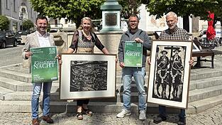Markus Hofmann, Carola-H&ouml;cherl Neubauer, Nino Ardolic und Franz Zimmerer stellten das Programm f&uuml;r kommenden Freitag vor.