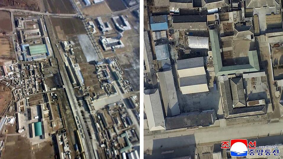 Diese &Uuml;berwachungsaufnahmen soll die s&uuml;dkoreanische Drohne laut Angaben Nordkoreas gemacht haben.