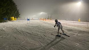 Perfekte Pistenbedingungen gab es auch beim Nachtrennen am Predigtstuhl.