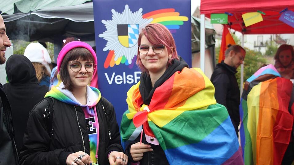 In Landshut fand am Samstag der Christopher Street Day statt.