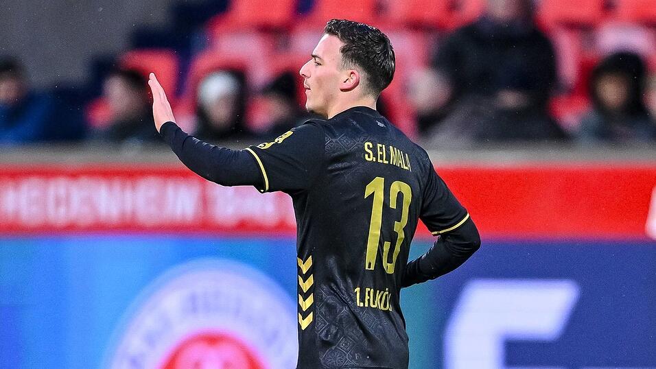 Said El Mala wird zur Halbzeit eingewechselt - und trifft sofort. Said El Mala wird zur Halbzeit eingewechselt - und trifft sofort.