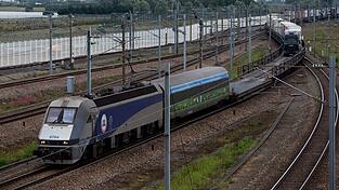 Beim Zusammensto&szlig; eines Kleinbusses mit einem G&uuml;terzug am Kanaltunnel in Calais sind 19 Menschen verletzt worden. (Illustration)