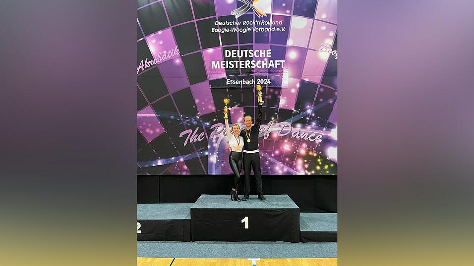 Julia Zierer und Manuel Fa&szlig;ler vom SV waren die Lokalmathadoren.