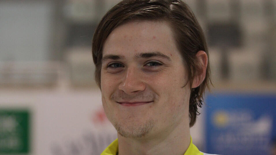 Dustin Strahlmeier, Goalie. (Foto: Lausitzer F&uuml;chse)