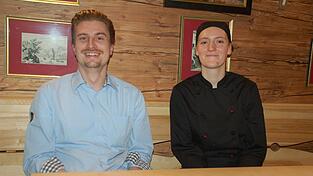 Verena und ihr Chef Johannes Neoral. Verena und ihr Chef Johannes Neoral.