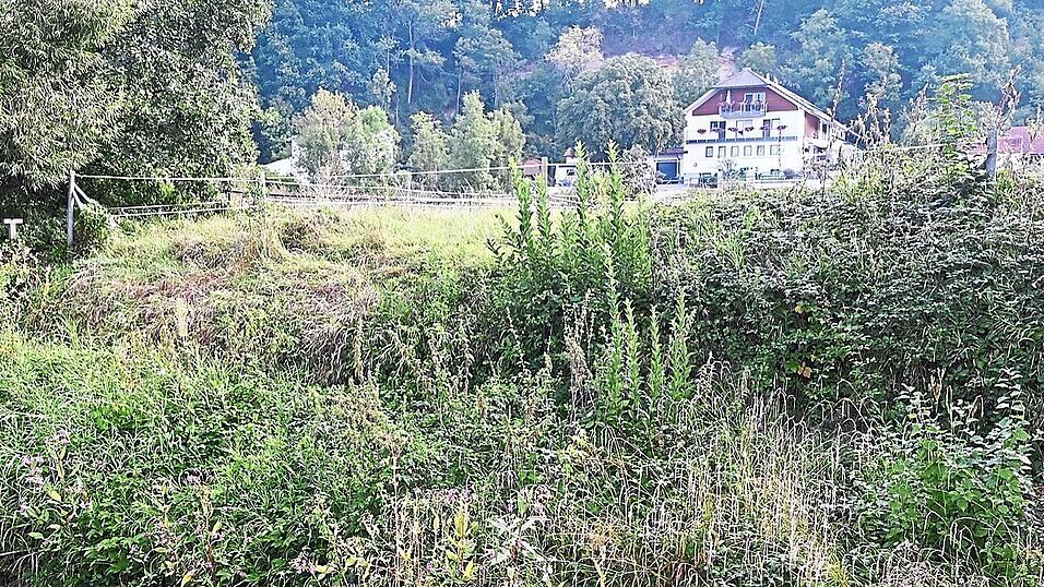 Der Tiefenbacher Wirtsanger verbindet die Neue Ortsmitte mit der Kirchenstra&szlig;e.