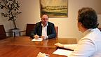 Geiselhörings Bürgermeister Herbert Lichtinger im Gespräch mit unserer Mediengruppe