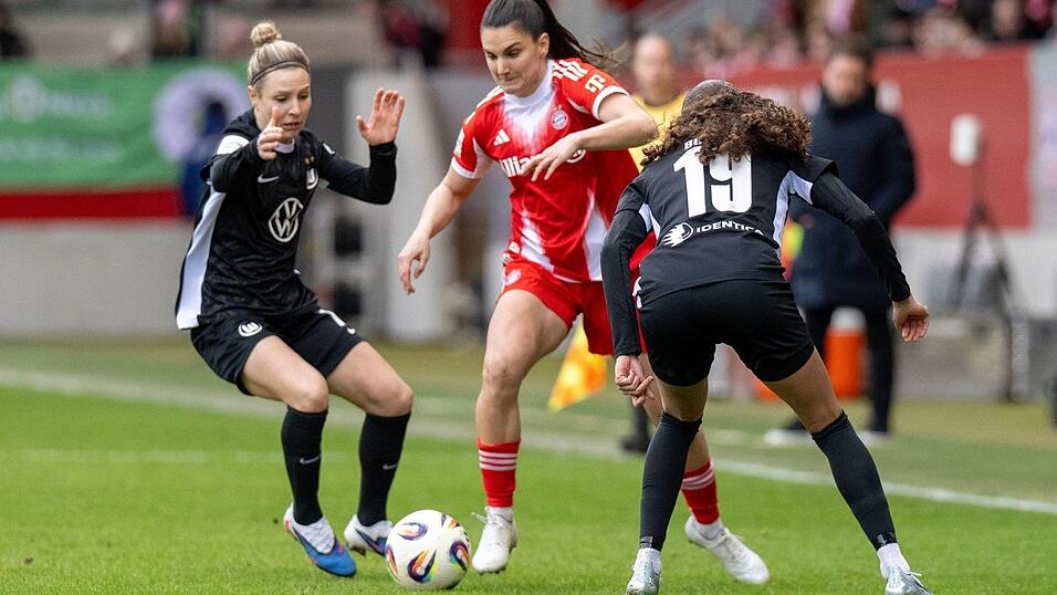 Jovana Damnjanovic (M) war ma&szlig;geblich f&uuml;r den Bayern-Sieg verantwortlich.