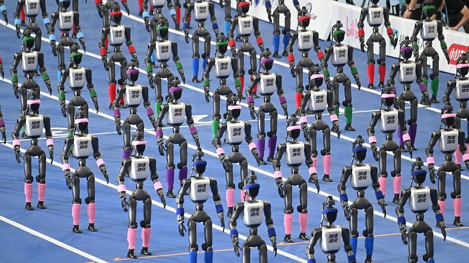 China investiert viel Geld in die Entwicklung humanoider Roboter.