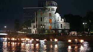 Die Atombombenkuppel in Hiroshima in Japan erinnert an den Abwurf einer Atombombe auf die Stadt 1945.
