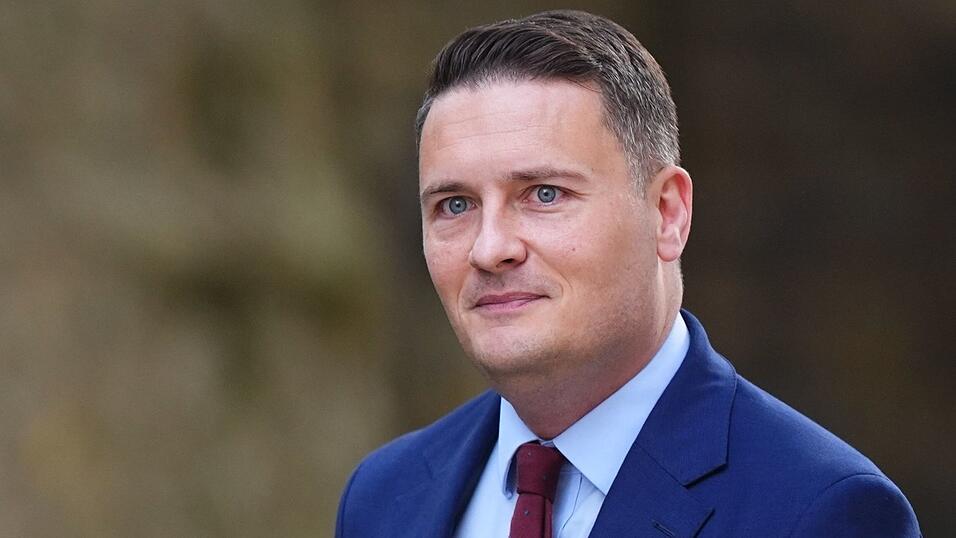 Wes Streeting trat von seinem Amt als Gesundheitsminister zur&uuml;ck. (Archivbild)