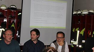 Alois Brunner (v.l.), Markus Jungwirth und Franz Wittmann standen für Fragen zur Verfügung. Alois Brunner (v.l.), Markus Jungwirth und Franz Wittmann standen für Fragen zur Verfügung.
