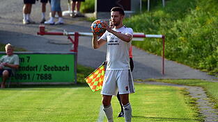 Timo Sokol und seine Mitstreiter verloren die Partie bei Aufsteiger FC Tegernheim völlig unnötig durch ein Kontertor.