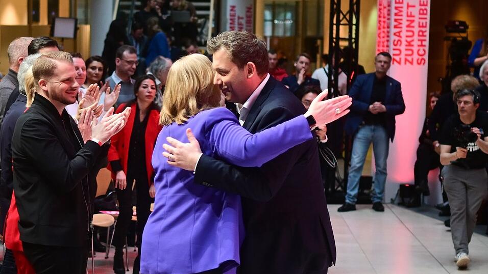 So w&uuml;rden sich Bas und Klingbeil nach den Landtagswahlen gern auch in den Armen liegen.