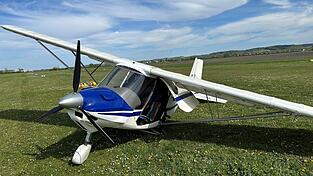 Das Fahrwerk brach ab.