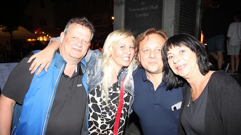 Viele Landshuter genossen ihren Freitagabend auf dem Bismarckplatzfest.