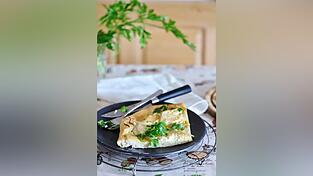 Pizza mit karamellisierten Ziegenkäse