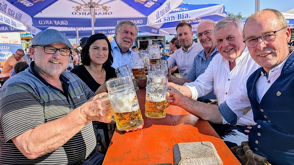 Die Akteure blickten auf ein gelungenes Fest zur&uuml;ck.