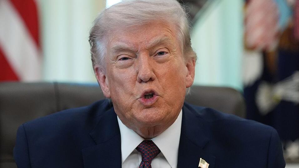 Stellt ein Ende der US-Angriffe im Iran in wenigen Wochen in Aussicht - US-Pr&auml;sident Trump.