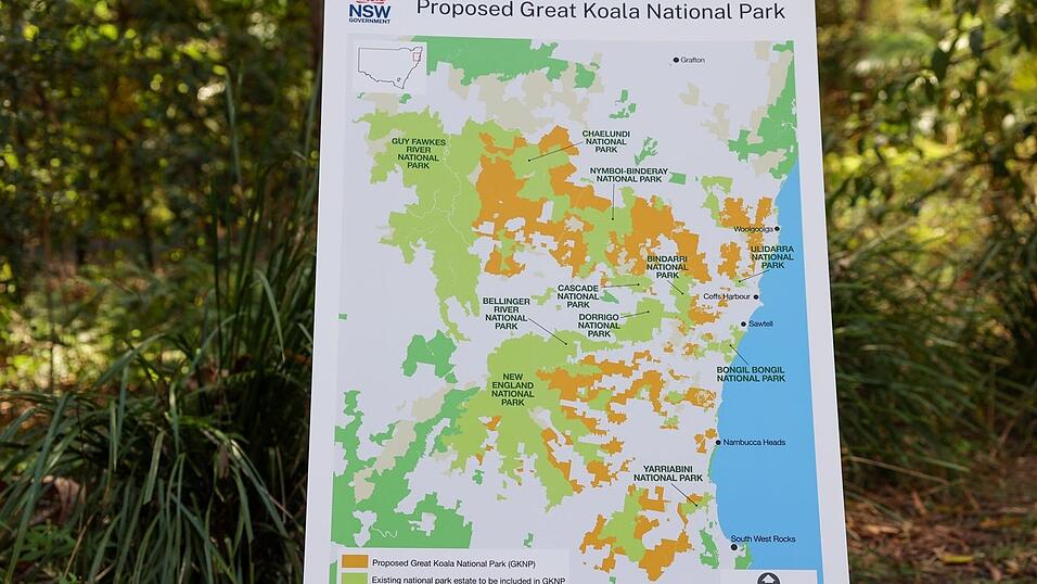 Der Nationalpark wird einer der größten in Australien.