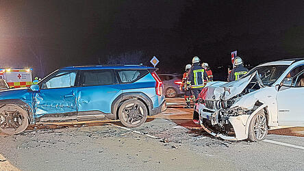 Weil ein Autofahrer den anderen übersah, kam es zum Zusammenstoß.