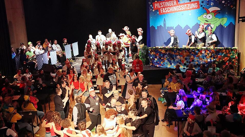 Eindr&uuml;cke von der Faschingssitzung in Pilsting.