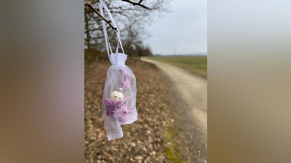 Diese W&uuml;rmchen findet man seit Kurzem im Schlatzendorfer Wald.