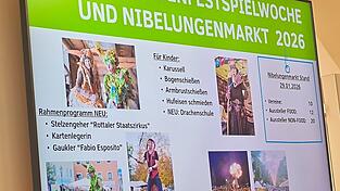 Die Planungen für das Nibelungenfestspiel und den -markt laufen auf Hochtouren. Die Planungen für das Nibelungenfestspiel und den -markt laufen auf Hochtouren.