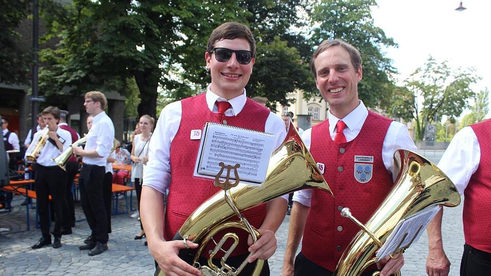 Die Bilder vom Festwochenende der Landshuter Stadtkapelle.