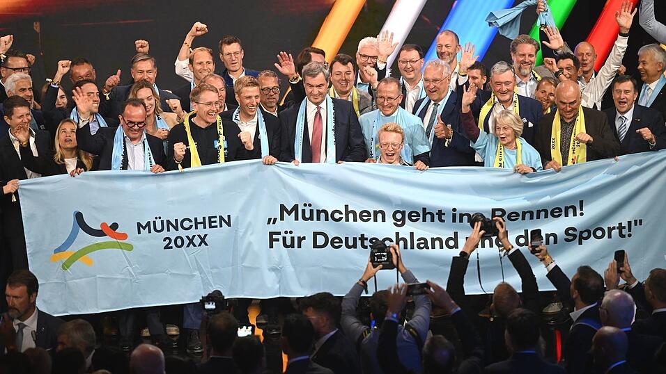 München will sich für Olympia bewerben. München will sich für Olympia bewerben.