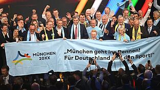 München will sich für Olympia bewerben. München will sich für Olympia bewerben.