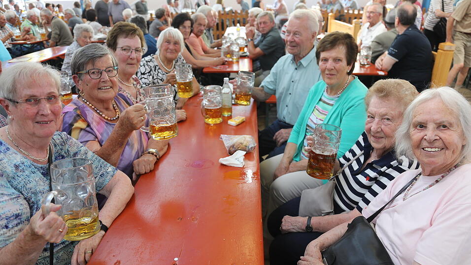 Impressionen vom Seniorentag auf dem Taufkirchener Volskfest, Impressionen vom Seniorentag auf dem Taufkirchener Volskfest,