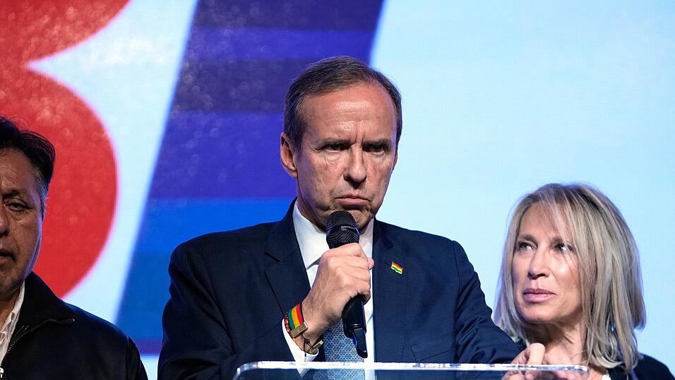 Gegenkandidat Jorge «Tuto» Quiroga hat die Stichwahl verloren.