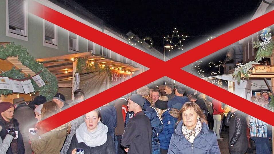 Geschenke, Gl&uuml;hwein, gute Laune: Bilder wie dieses wird es heuer in der Ludwig- und Taxisstra&szlig;e nicht geben. Der Weihnachtsmarkt ist abgesagt.