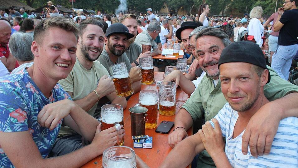 Der Zehrplatz war am Samstag, 22. Juli, gut besucht.