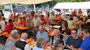 Impressionen vom Grillfest der Feuerwehr Buch.