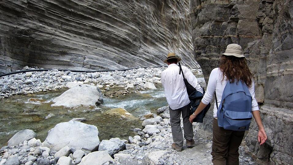 An engen Stellen der Schlucht kann das Wasser im Winter meterhoch steigen. (Archivbild) An engen Stellen der Schlucht kann das Wasser im Winter meterhoch steigen. (Archivbild)