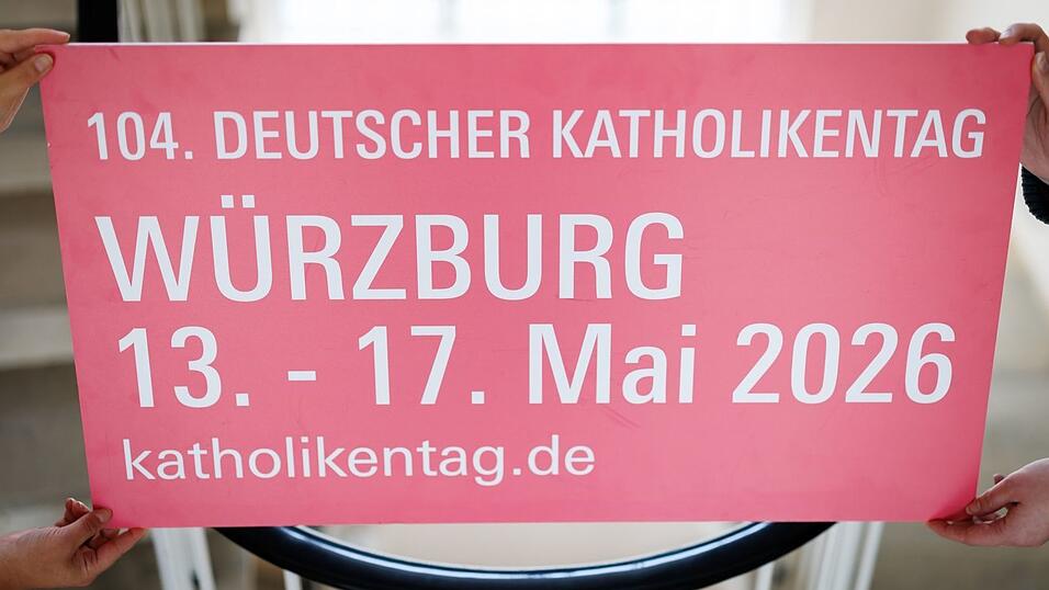 Der Katholikentag im Mai ion Würzburg steht unter dem Motto «Hab Mut, steh auf!» in Würzburg. (Archivbild) Der Katholikentag im Mai ion Würzburg steht unter dem Motto «Hab Mut, steh auf!» in Würzburg. (Archivbild)