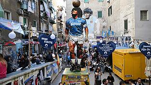 Neapel gestaltet Madonna-Gedenkst&auml;tte um (Foto-Archiv).