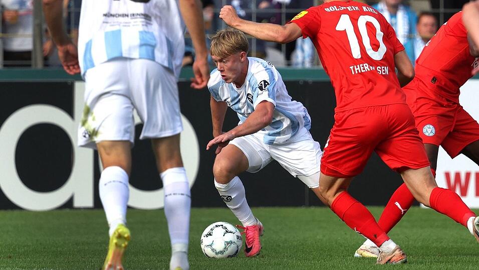 Fabio Wagner ackerte gegen die G&auml;ste aus dem Norden.