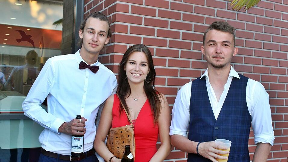 Beste Stimmung auf der Abifeier des Gymnasiums Seligenthal.