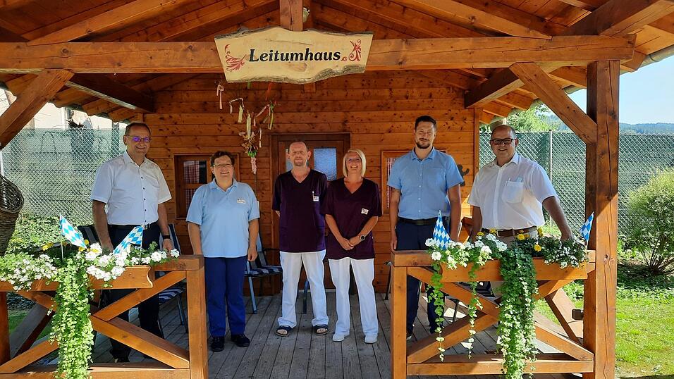Nicole Rittner Tobias Hauner neuer Leiter im BRK-Seniorenzentrum