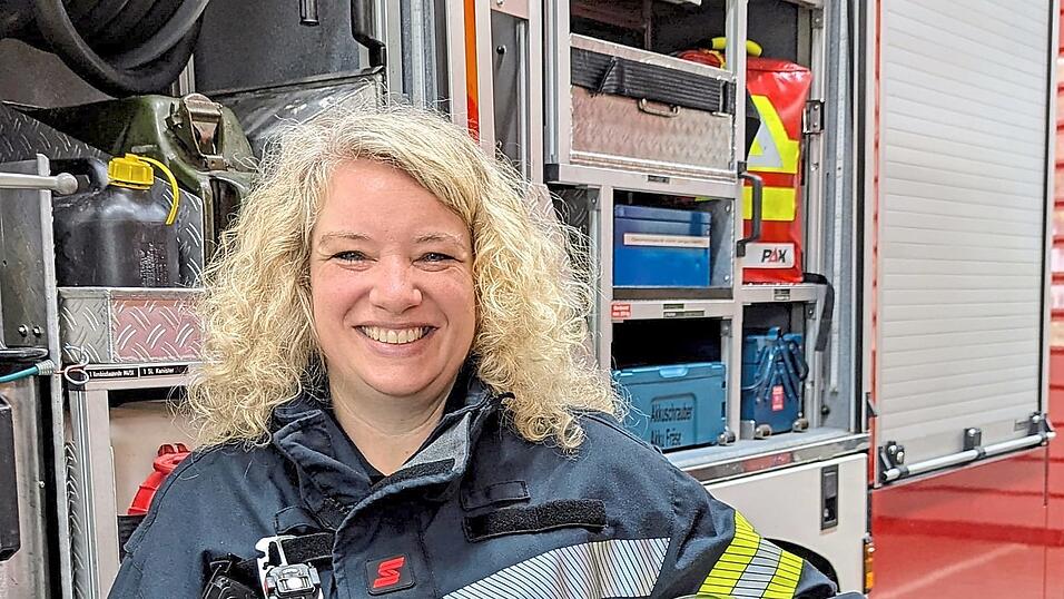 Das Ehrenamt Feuerwehr ist seit fast 25 Jahren Veronika Härtters große Leidenschaft.