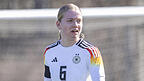 Überzeugender Auftritt: Marie Gmeineder beim 10:0-Erfolg mit der U17-Nationalmannschaft gegen den Kosovo am DFB-Campus im März. Überzeugender Auftritt: Marie Gmeineder beim 10:0-Erfolg mit der U17-Nationalmannschaft gegen den Kosovo am DFB-Campus im März.