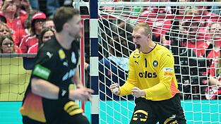 Torh&uuml;ter David Sp&auml;th erhielt gegen D&auml;nemark den Vorzug vor Andreas Wolff.