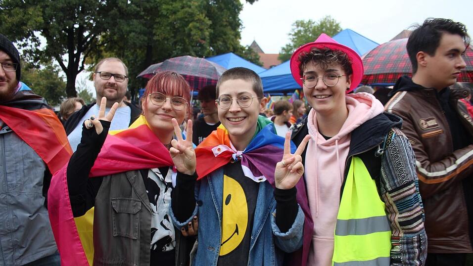 In Landshut fand am Samstag der Christopher Street Day statt.