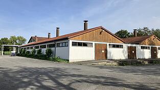 Nachdem sich die Stadt aktuell keinen Komplett- oder Teilabriss der Zuchtviehversteigerungshalle in Kagers leisten kann, werden hier Luftreinigungsgeräte eingelagert, die nicht mehr benötigt werden.
