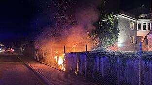 Der Einsatz in der Siemensstraße dauerte bis 0.15 Uhr. 