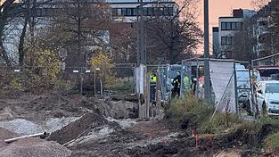 Eine Fliegerbombe wurde in der Nürnberger Avenariusstraße gefunden. Eine Fliegerbombe wurde in der Nürnberger Avenariusstraße gefunden.